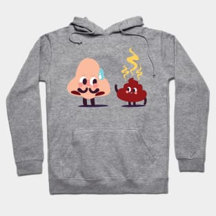 Five Senses - Smelling Poop Hoodie